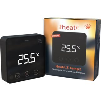 Heatit - Z-Wave - Z-Temp2 Black