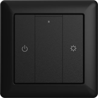 Namron Z-Wave 1 Kanal Bryter K2 Sort