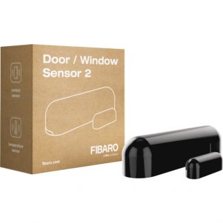 FIBARO Dør og Vindussensor 2 Sort Z-Wave